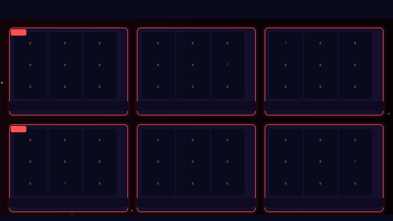 سلوتPalms الواحة مع أشجار النخيل المحنية